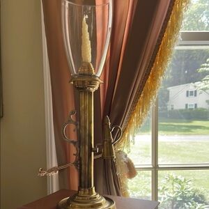 Vintage Brass Candle Holder